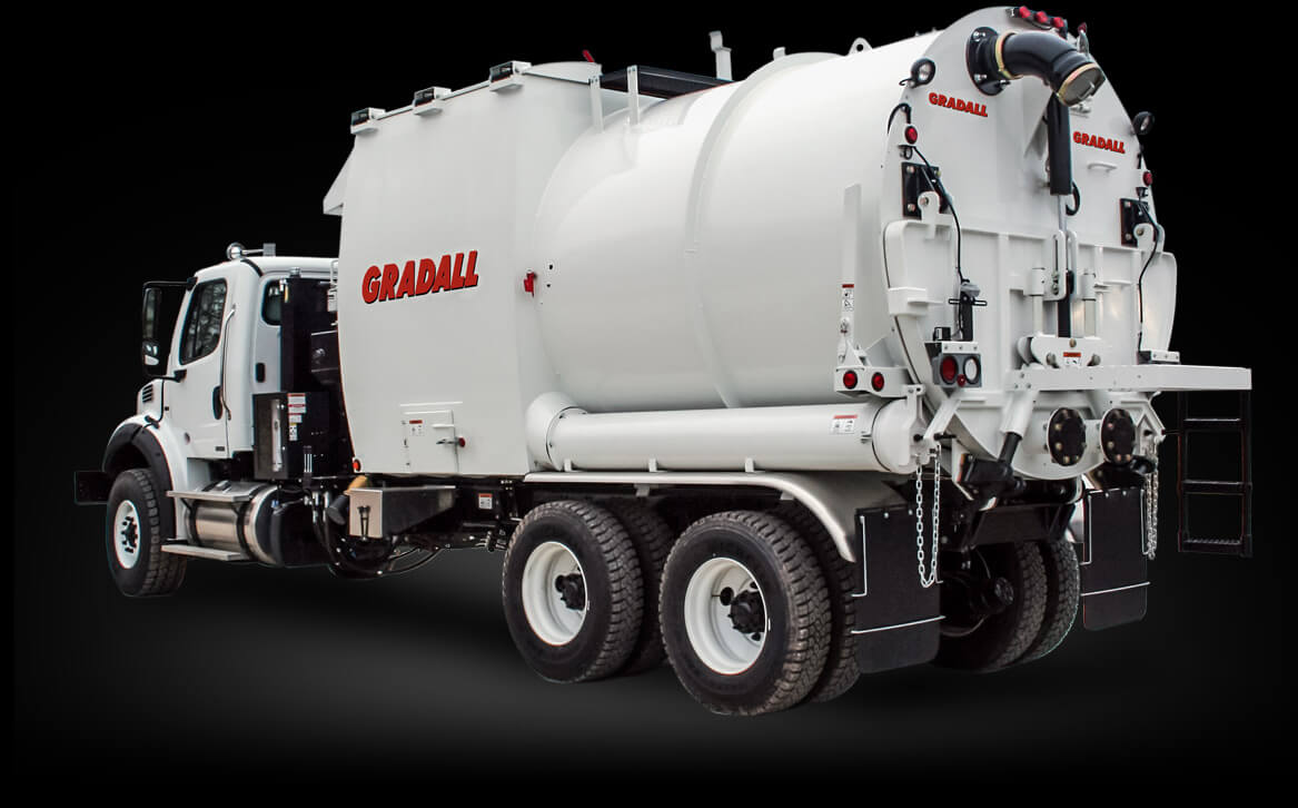 Gradall MAV-18 industrial vacuum trucks